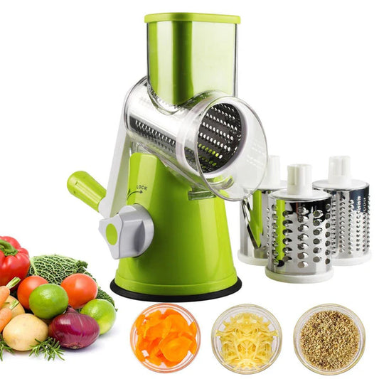 3 In 1 Rotary Drum Grater