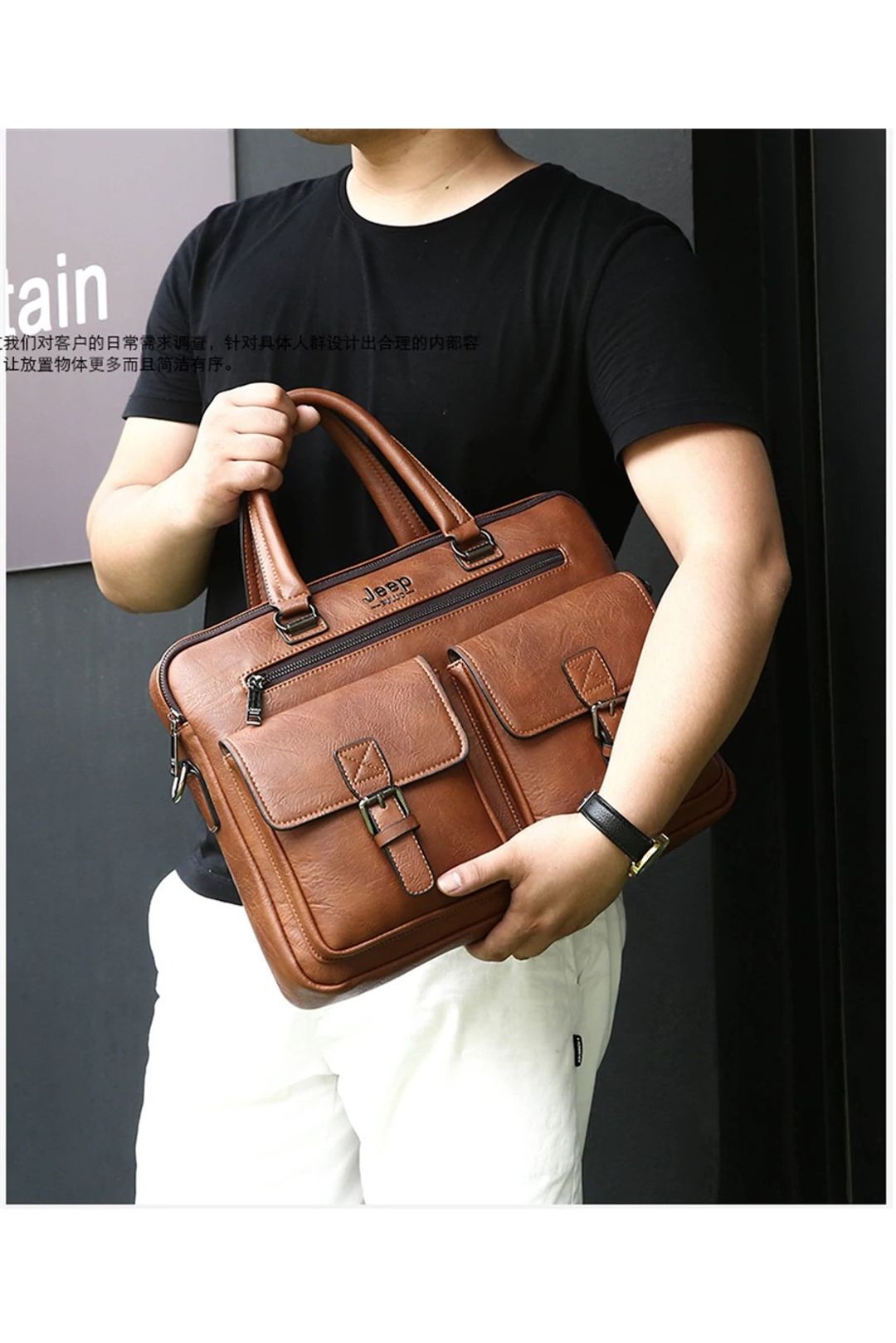 Manvas Messenger Man Bag