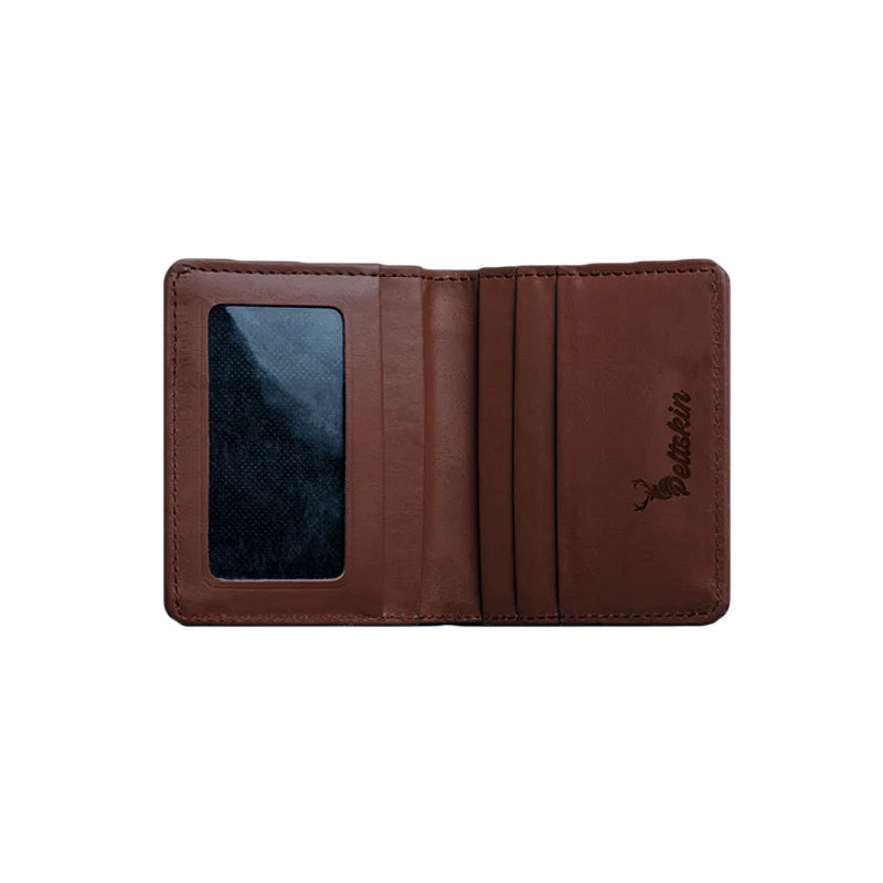 Handmade Brown Leather Wallet for Men