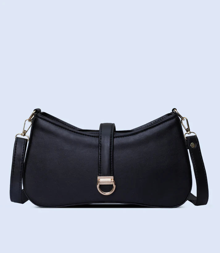 Women Shoulder Bag-BLACK