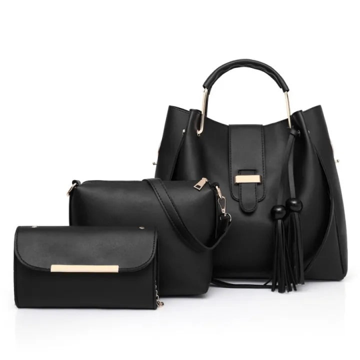 3-Piece Women Handbag Set