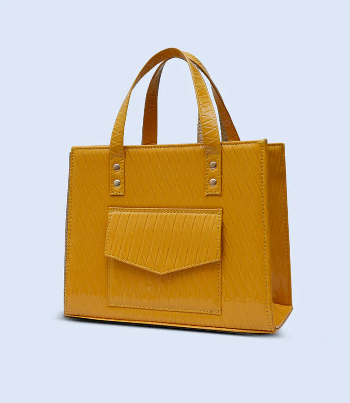 Women Shoulder Bag-MUSTARD