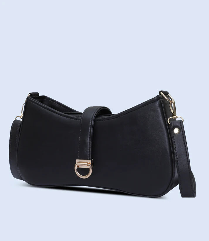 Women Shoulder Bag-BLACK