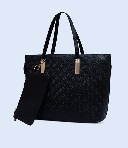 Women Shoulder Bag-BLACK