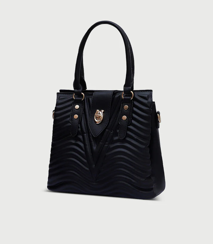 Women Shoulder Bag-BLACK