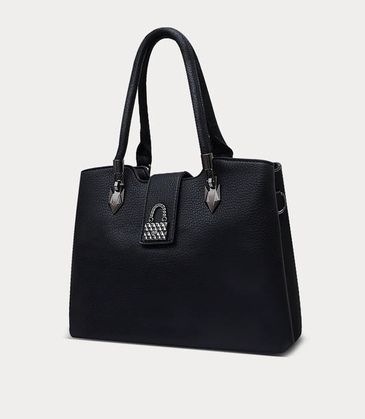 Women Shoulder Bag-BLACK