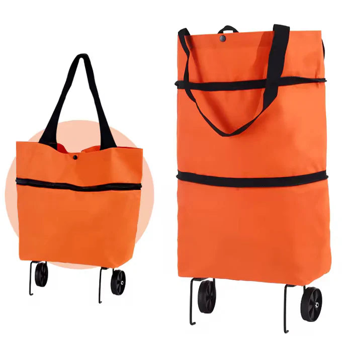 Foldable Trolly bag with Wheels