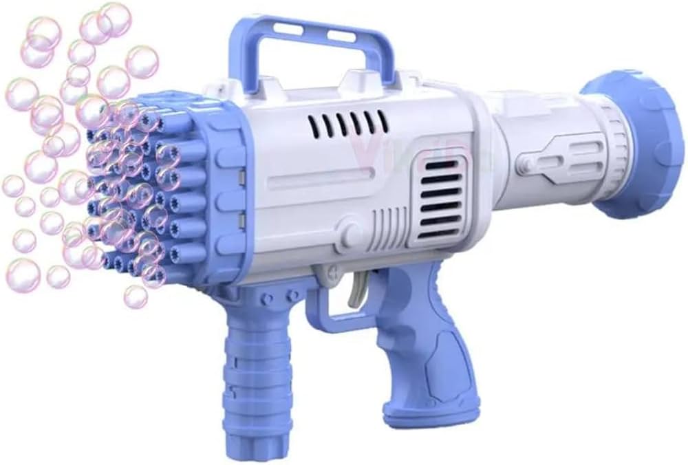 36 Holes Automatic Bubble Gun for Kids