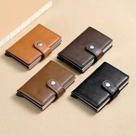 Leather Wallet & Pop up card holder