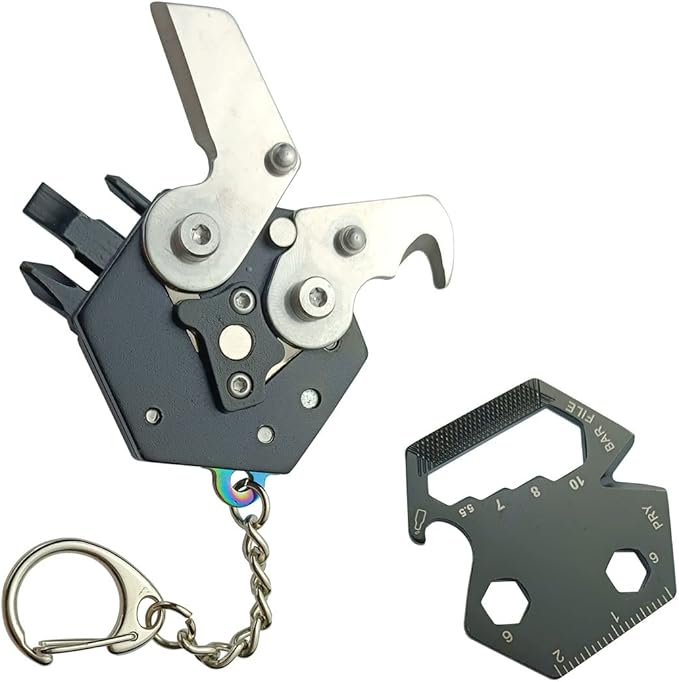 14 IN 1 Multifunctional Edc Keychain