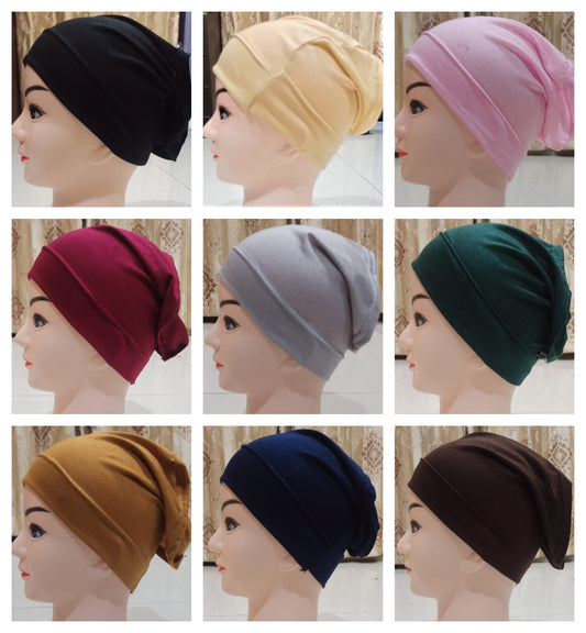 12 Pieces Under Scarf Hijab Cap