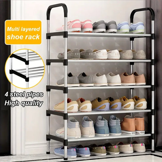 6 Layer Amazing Shoe Rack Stainless Steel