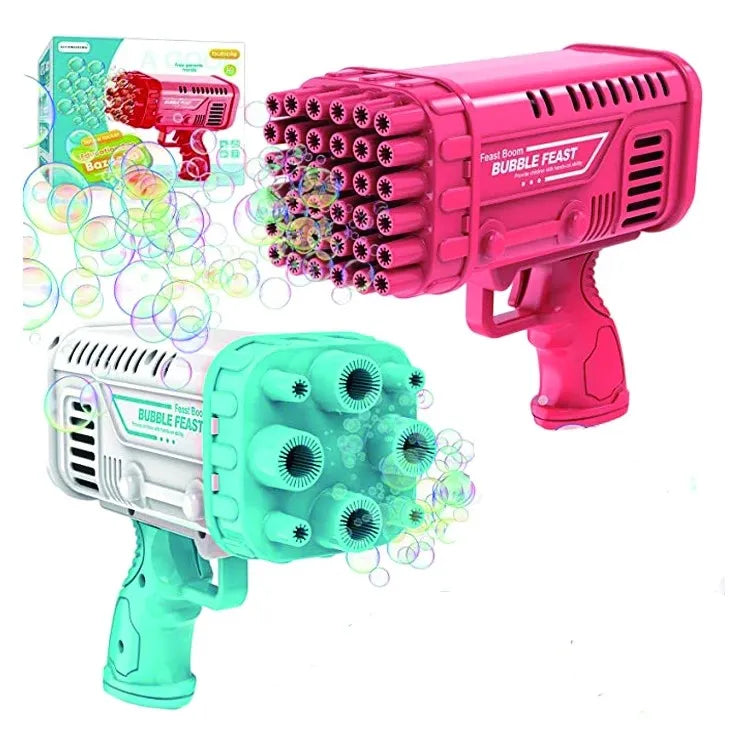 36 Holes Automatic Bubble Gun for Kids