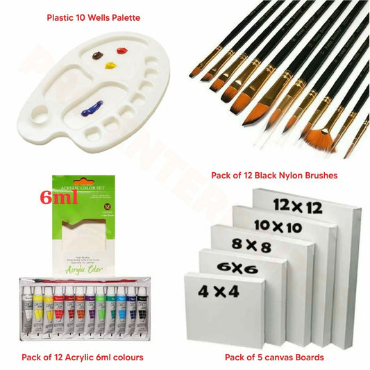 24 Pcs/Set Value Pack For Artist