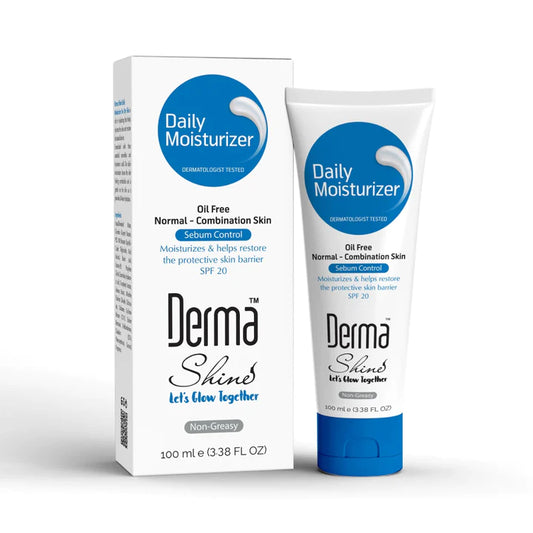 DERMA SHINE DAILY MOISTURIZER OIL FREE