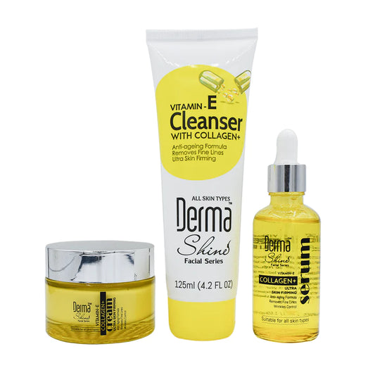 DERMA SHINE VITAMIN-E ULTRA SKIN FIRMING 3 IN 1 KIT