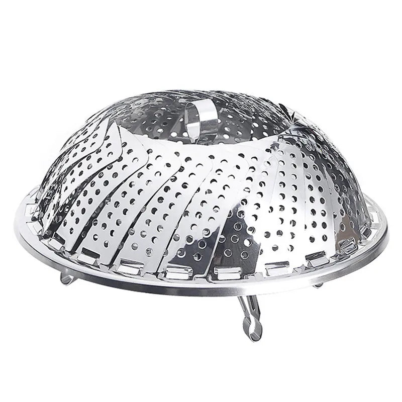 Stainless Steel Folding Dish Steamer Basket