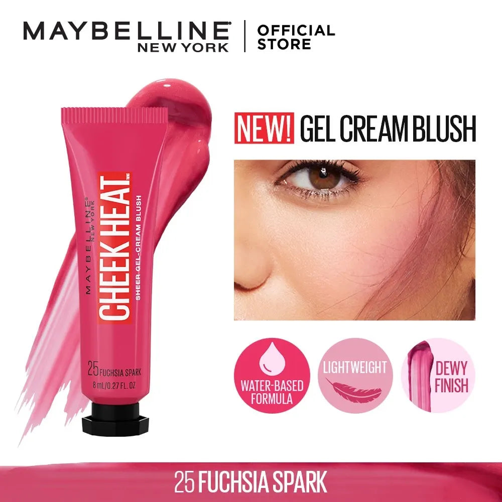 Maybelline Cheek Heat Gel Cream Blush – 8ml