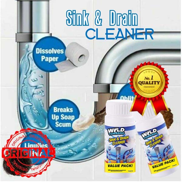 Quick Wash Sink and Drain Cleaner