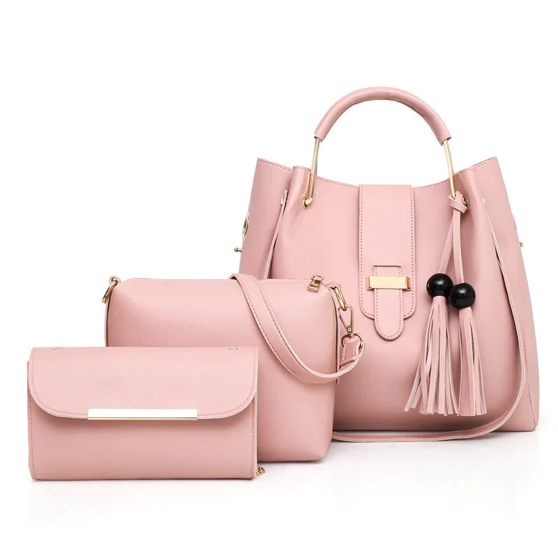 3-Piece Women Handbag Set