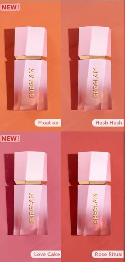 SHEGLAM Liquid Blush / PACK OF 4 PCS