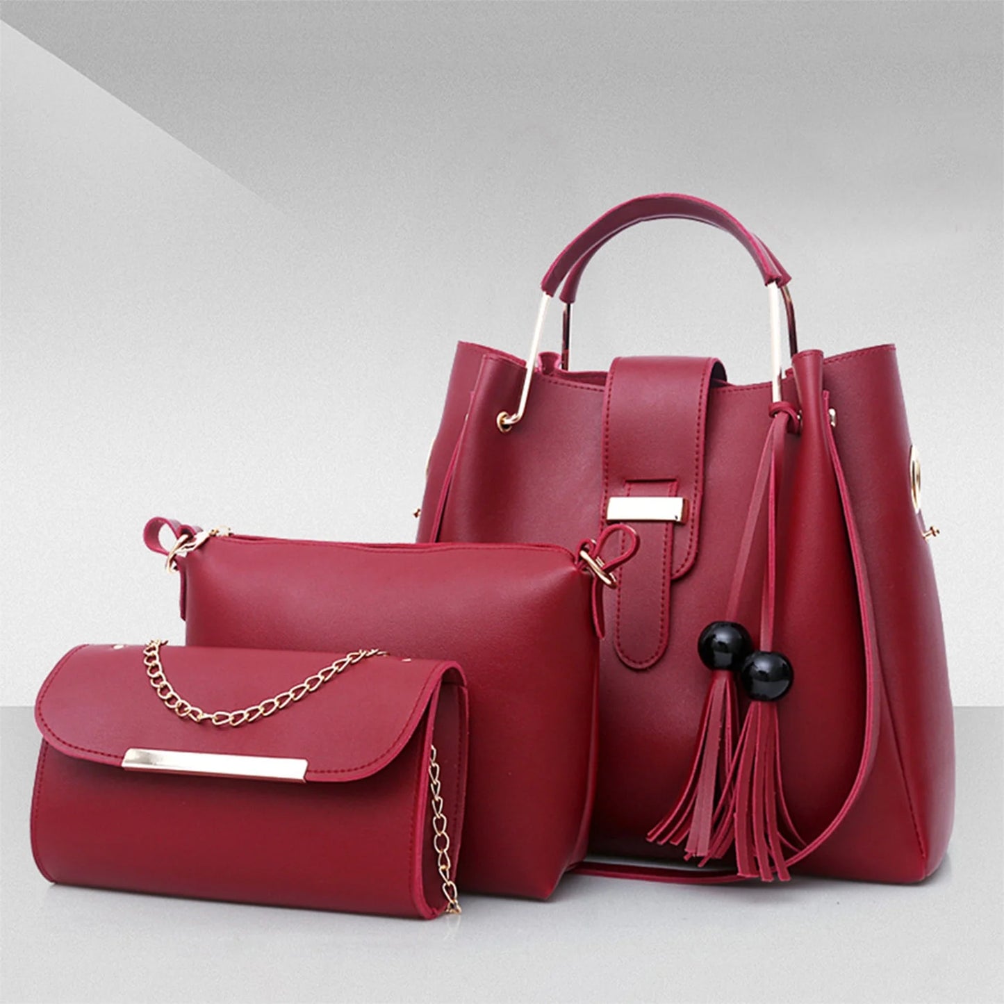 3-Piece Women Handbag Set