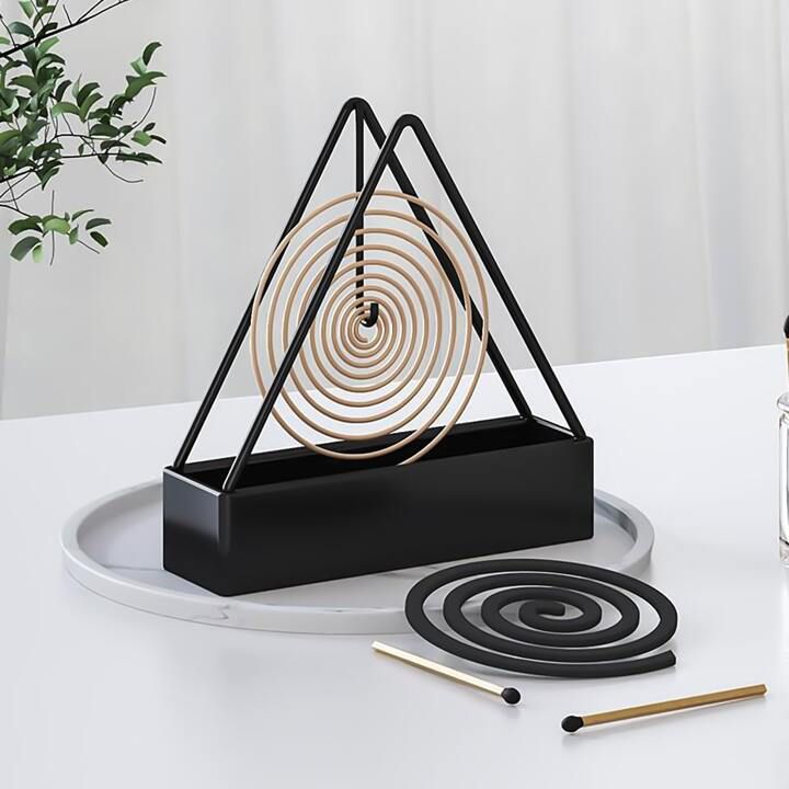 Triangle Mosquito Coil Holder Stand