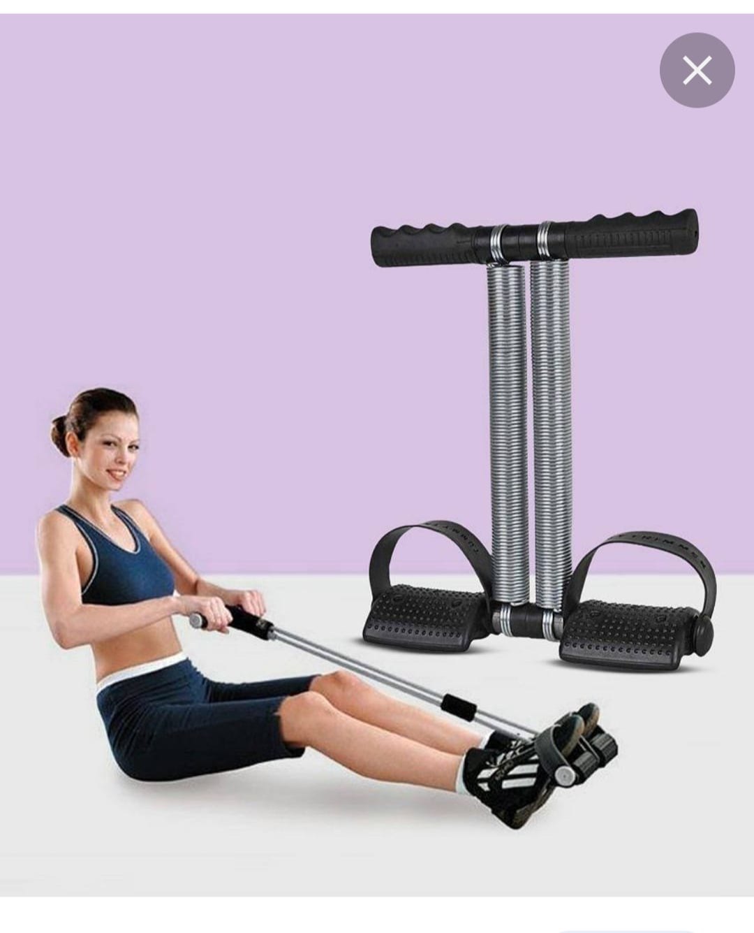 TUMMY TRIMMER DOUBLE SPRING