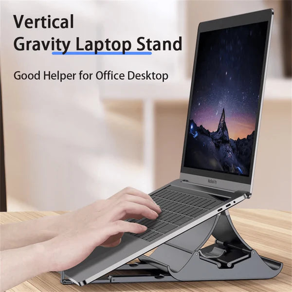 Adjustable Vertical Laptop & Tablet Stand