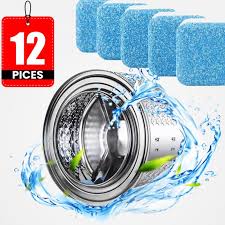 12 pcs Washing Machine Cleaning Tablets