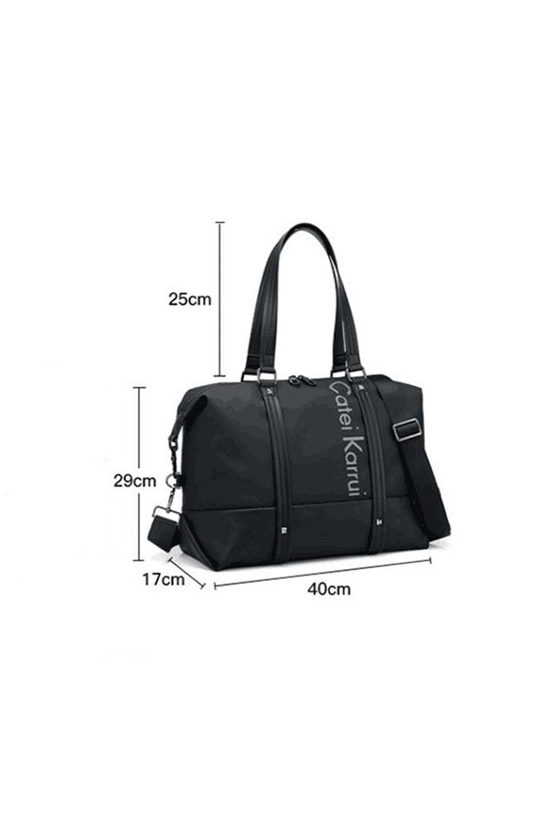 Messier Duffle Man Bag - Black