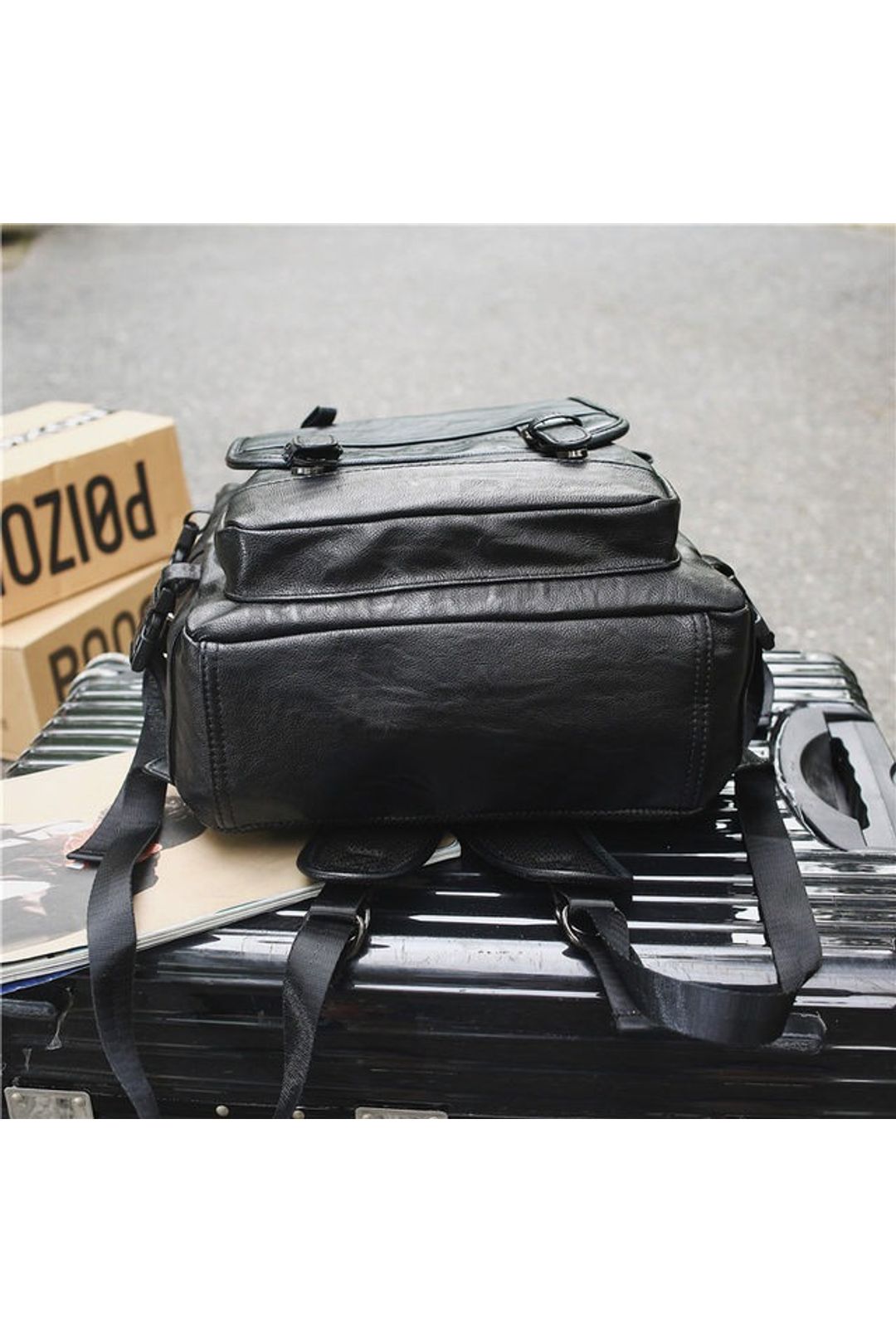 Vintage Leather Backpack