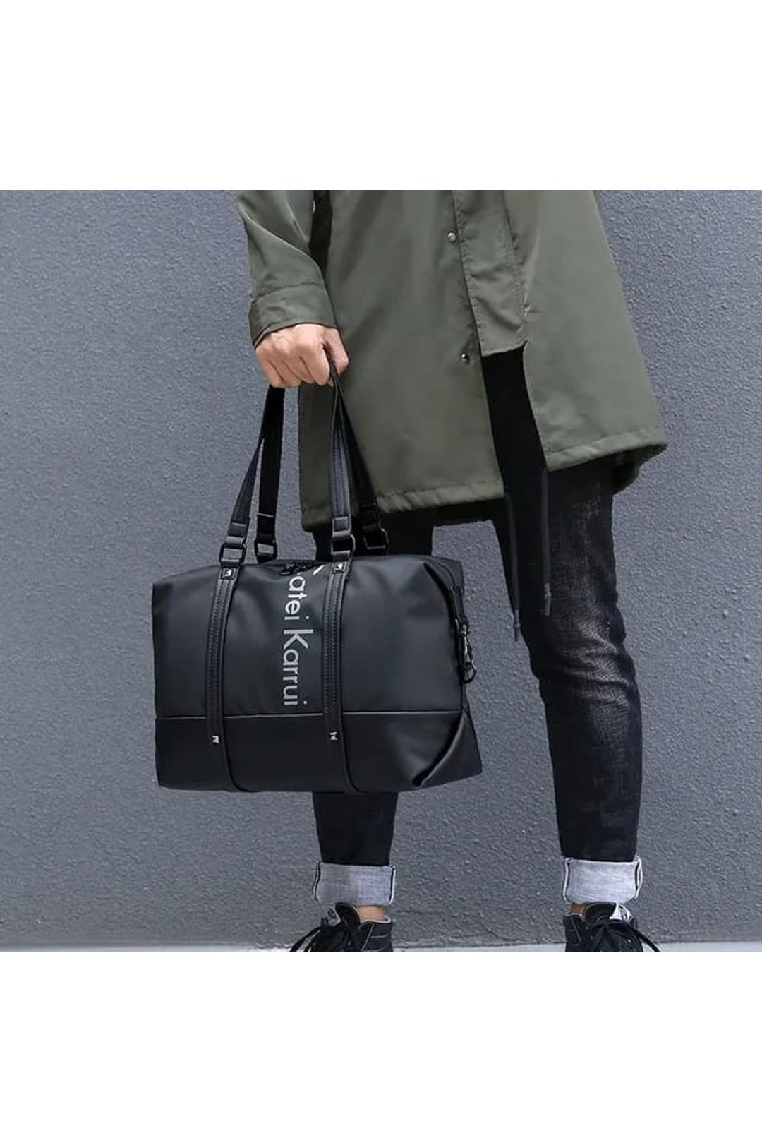 Messier Duffle Man Bag - Black