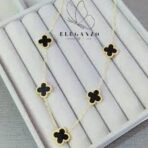 Dual Clover Necklace
