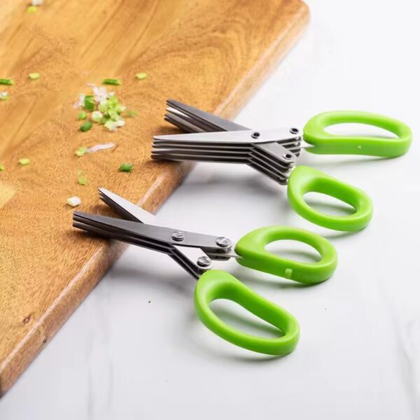 5-Layer Multifunctional Vegetable Scissor