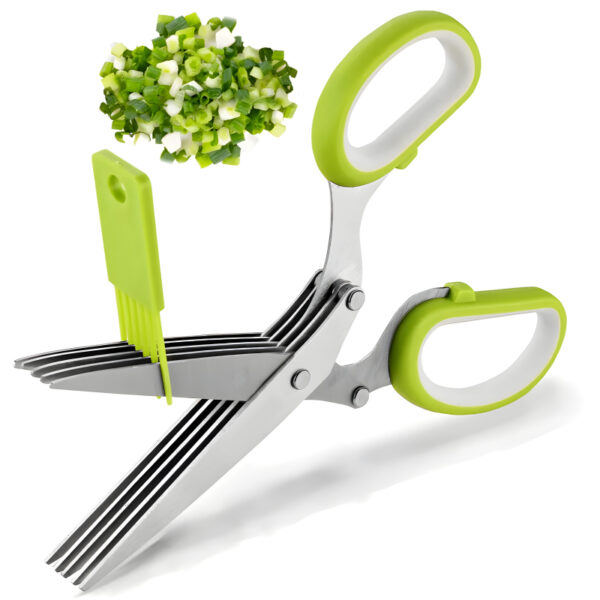 5-Layer Multifunctional Vegetable Scissor